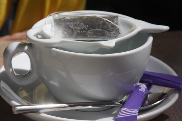 Tea Cup with tea bag