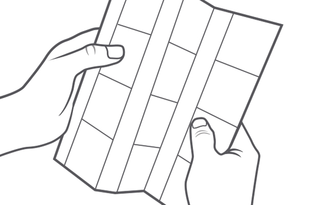 Perforated Shelf Talkers